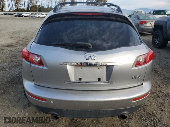 2003 Infiniti FX Options with VIN JNRAS08W43X201029, listed as a Copart auction lot 75742894 with 154,843 mi miles and Clean Title. Bid and sale history available at DreamBid. Image 6.