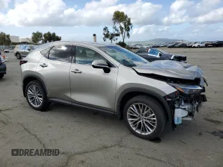 2025 Lexus NX 350h Premium z VIN 2T2GKCEZ1SC039928, wystawiony jako Copart lot #50650455 z przebiegiem 4 397 mil mil oraz Szkoda całkowita • Salvage title. Historia ofert i sprzedaży dostępna na DreamBid. Obrazek 4.