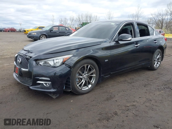 2017 Infiniti Q50 Signature Edition z VIN JN1EV7AR7HM837221, wystawiony jako IAAI lot #42023279 z przebiegiem 16 563 mil mil oraz . Historia ofert i sprzedaży dostępna na DreamBid. Obrazek 2.