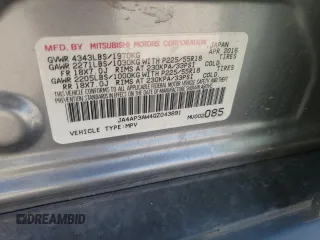 2016 Mitsubishi Outlander Sport 2.4 SE with VIN JA4AP3AW4GZ043891, listed as a Copart auction lot 41527225 with 136,676 mi miles and Clean Title. Bid and sale history available at carsss.com. Image 13.