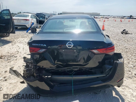 2020 Nissan Sentra S z VIN 3N1AB8BV4LY227713, wystawiony jako Copart lot #57576805 z przebiegiem 78 669 mil mil oraz Szkoda całkowita • Salvage title. Historia ofert i sprzedaży dostępna na DreamBid. Obrazek 6.