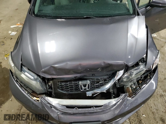 2015 Honda Civic LX with VIN 19XFB2F50FE026925, listed as a Copart auction lot 55179905 with 181,255 mi miles and Non Repairable. Bid and sale history available at DreamBid. Image 11.