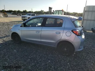 2022 Mitsubishi Mirage ES with VIN ML32AUHJ0NH002711, listed as a Copart auction lot 52491145 with 62,908 mi miles and Clean Title. Bid and sale history available at carsss.com. Image 2.