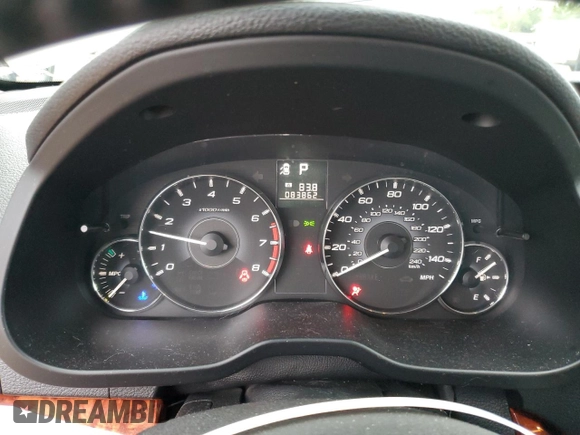 2011 Subaru Legacy Limited Power Moon with VIN 4S3BMCK6XB3258950, listed as a Copart auction lot 57479955 with 83,862 mi miles and Salvage title. Bid and sale history available at DreamBid. Image 9.