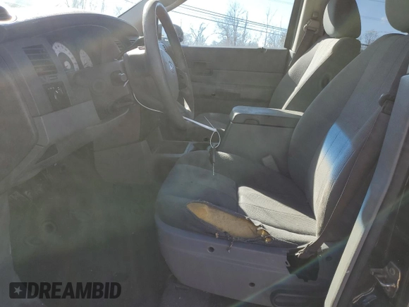 2006 Dodge Durango SXT with VIN 1D4HD38K36F114467, listed as a Copart auction lot 43399475 with 245,547 mi miles and Salvage title. Bid and sale history available at DreamBid. Image 7.