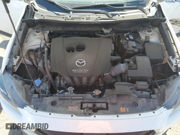 2017 Mazda CX-3 Sport with VIN JM1DKDB70H0165989, listed as a Copart auction lot 75418864 with 50,671 mi miles and Salvage Title. Bid and sale history available at carsss.com. Image 12.