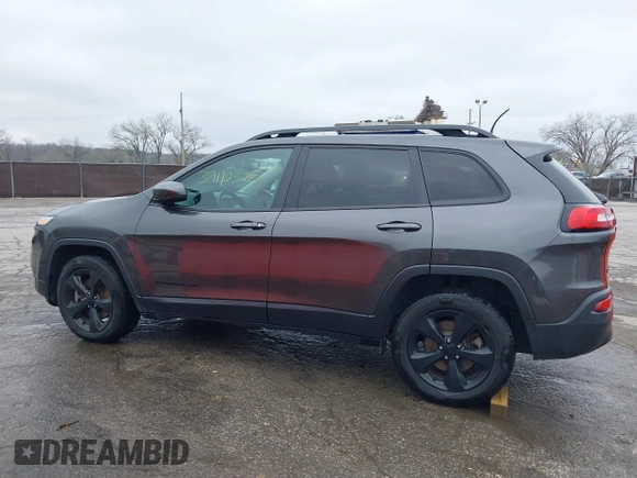 2017 Jeep Cherokee Limited with VIN 1C4PJMDB4HW664678, listed as a IAAI auction lot 39110325 with 47,880 mi miles and . Bid and sale history available at DreamBid. Image 14.