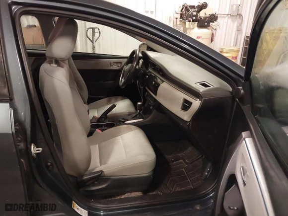 2016 Toyota Corolla L with VIN 2T1BURHE9GC517167, listed as a IAAI auction lot 41829083 with 87,322 mi miles. Bid and sale history available at carsss.com. Image 5.