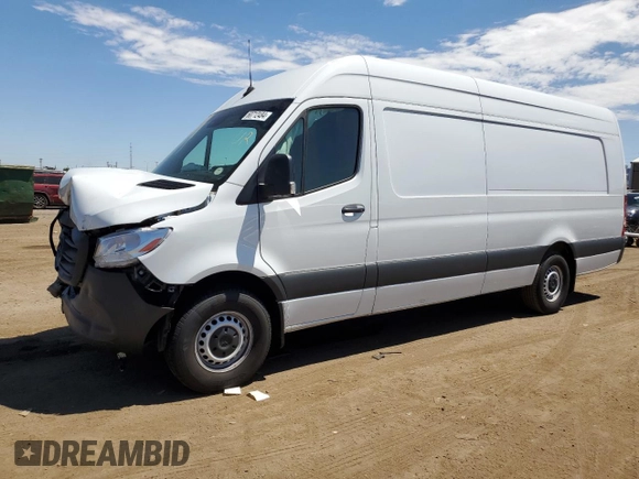 2022 Mercedes-Benz Sprinter with VIN W1Y4EDHY3NT114743, listed as a Copart auction lot 64815494 with Not Provided miles and Salvage Title. Bid and sale history available at DreamBid. Image 1.
