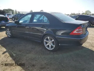 2007 Mercedes-Benz C 230 Sport with VIN WDBRF52H87F857260, listed as a Copart auction lot 51708465 with 157,435 mi miles and Salvage Title. Bid and sale history available at DreamBid. Image 2.