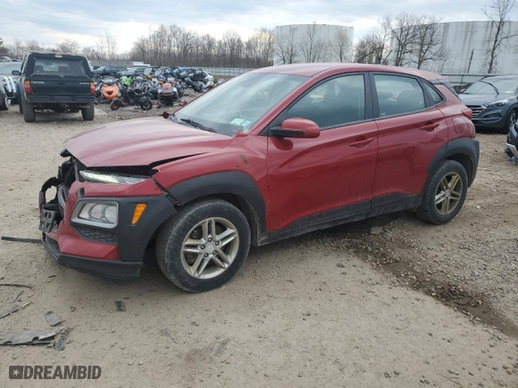 2019 Hyundai Kona SE with VIN KM8K1CAA7KU303587, listed as a Copart auction lot 49592645 with 134,453 mi miles and Salvage Title. Bid and sale history available at carsss.com. Image 1.
