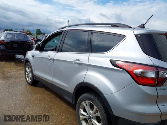 2018 Ford Escape SEL with VIN 1FMCU9HD6JUB24230, listed as a IAAI auction lot 42112408 with 104,447 mi miles. Bid and sale history available at carsss.com. Image 14.