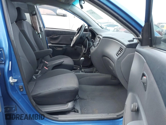 2008 Kia Rio LX with VIN KNADE123486365738, listed as a IAAI auction lot 41902367 with 248,194 mi miles. Bid and sale history available at carsss.com. Image 5.