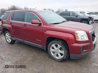 2017 GMC Terrain SLE with VIN 2GKFLSEK0H6190882, listed as a IAAI auction lot 42001517 with 141,592 mi miles. Bid and sale history available at carsss.com. Image 1.