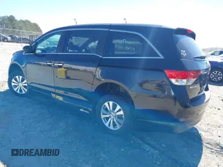2016 Honda Odyssey EX-L with VIN 5FNRL5H61GB109793, listed as a IAAI auction lot 41827638 with 78,531 mi miles and . Bid and sale history available at DreamBid. Image 3.