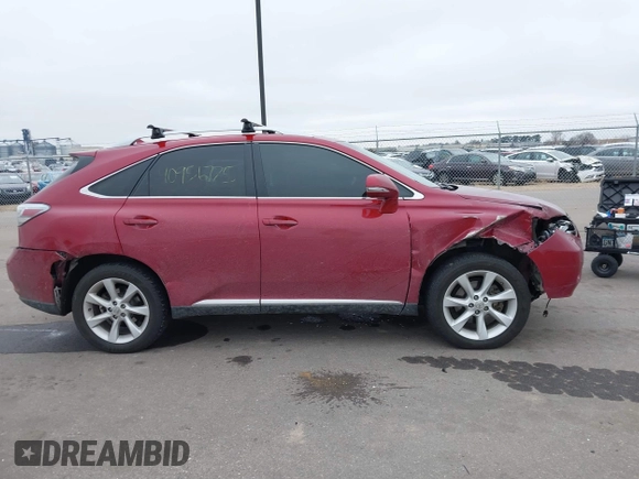 2010 Lexus RX 350 with VIN 2T2BK1BA8AC064885, listed as a IAAI auction lot 40956775 with 188,808 mi miles. Bid and sale history available at carsss.com. Image 13.