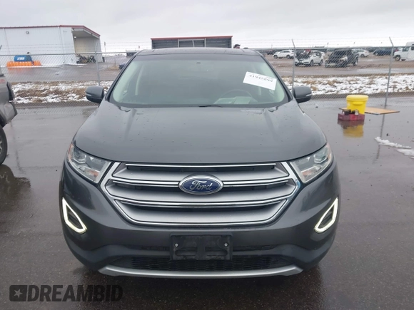 2017 Ford Edge Titanium with VIN 2FMPK4K9XHBB58184, listed as a IAAI auction lot 41945899 with 107,341 mi miles. Bid and sale history available at carsss.com. Image 12.