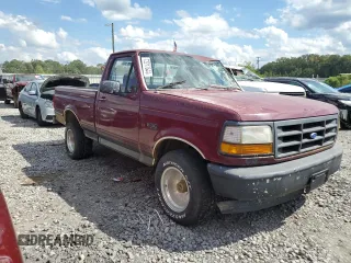 1993 Ford F-150 with VIN 2FTDF15N9PCA06375, listed as a Copart auction lot 73217644 with 293,322 mi miles and Salvage Title. Bid and sale history available at carsss.com. Image 4.