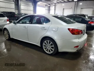2008 Lexus IS 250 z VIN JTHCK262282025864, wystawiony jako Copart lot #56234545 z przebiegiem Nie podano mil oraz Czysty tytuł • Clean title. Historia ofert i sprzedaży dostępna na DreamBid. Obrazek 2.