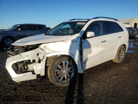2012 Kia Sorento SX with VIN 5XYKWDA22CG243211, listed as a Copart auction lot 80150294 with 125,620 mi miles and Salvage Title. Bid and sale history available at carsss.com. Image 1.
