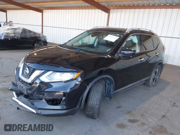 2018 Nissan Rogue SV with VIN 5N1AT2MTXJC832517, listed as a IAAI auction lot 41685726 with 79,269 mi miles and . Bid and sale history available at carsss.com. Image 18.
