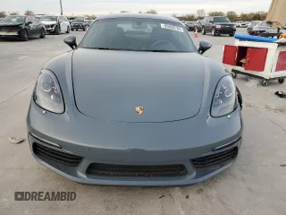 2018 Porsche 718 Cayman z VIN WP0AA2A89JK262316, wystawiony jako Copart lot #85058764 z przebiegiem Nie podano mil oraz Szkoda całkowita • Salvage title. Historia ofert i sprzedaży dostępna na DreamBid. Obrazek 5.