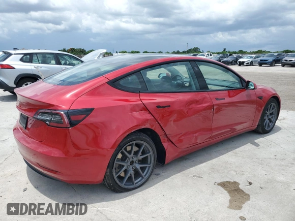2023 Tesla Model 3 с VIN 5YJ3E1EAXPF449641, выставлен на аукционе Copart как лот 64617285 с пробегом 160 659 миль миль и Чистый • Clean title. История ставок и продаж доступна на DreamBid. Изображение 3.