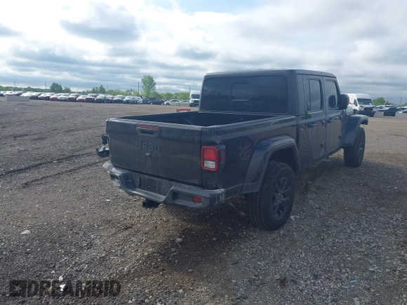 2022 Jeep Gladiator Texas Trail with VIN 1C6HJTAG7NL125006, listed as a IAAI auction lot 42288180 with 96,694 mi miles and . Bid and sale history available at DreamBid. Image 4.