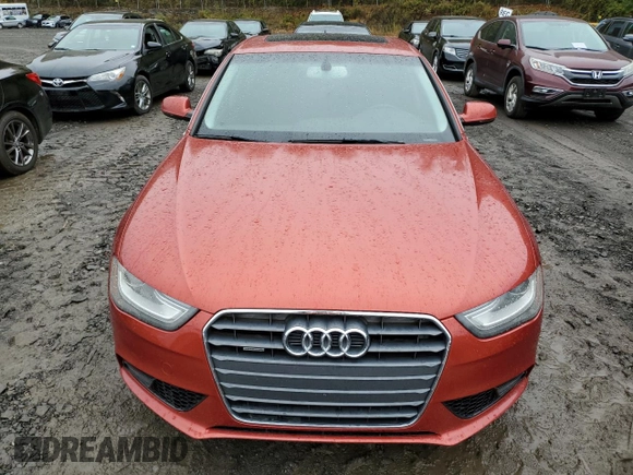 2013 Audi A4 Premium Plus with VIN WAUHFAFL9DA158018, listed as a Copart auction lot 74303104 with 121,308 mi miles and Salvage Title. Bid and sale history available at carsss.com. Image 5.