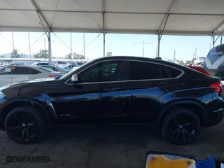 2017 BMW X6 xDrive35i with VIN 5UXKU2C56H0N85080, listed as a IAAI auction lot 41955473 with 142,201 mi miles. Bid and sale history available at carsss.com. Image 14.