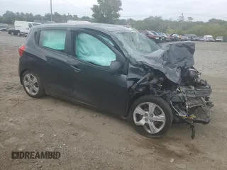 2022 Chevrolet Spark LS with VIN KL8CB6SA0NC032252, listed as a Copart auction lot 69621394 with Not Provided miles and Salvage Title. Bid and sale history available at DreamBid. Image 4.