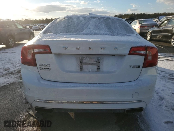 2017 Volvo S60 Inscription Platinum with VIN LYV402TM3HB154096, listed as a Copart auction lot 89213965 with 0 mi miles and Salvage Title. Bid and sale history available at carsss.com. Image 6.