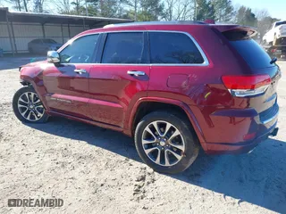 2017 Jeep Grand Cherokee Overland with VIN 1C4RJECG7HC823478, listed as a IAAI auction lot 41367186 with 82,873 mi miles. Bid and sale history available at carsss.com. Image 3.