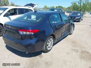 2024 Toyota Corolla LE with VIN 5YFB4MDE6RP092163, listed as a IAAI auction lot 41895442 with 19,345 mi miles. Bid and sale history available at carsss.com. Image 4.