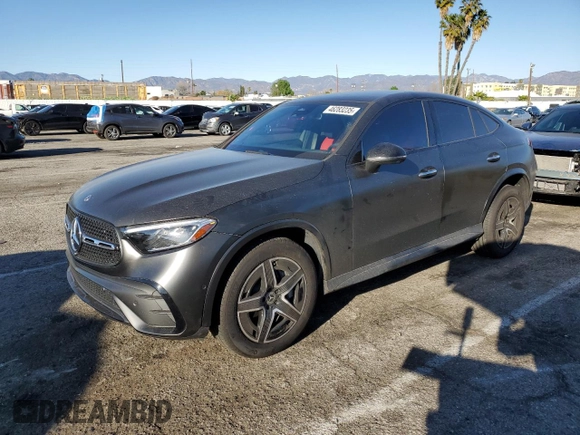 2024 Mercedes-Benz GLC with VIN W1NKJ4HB8RF118478, listed as a Copart auction lot 46283235 with 13,589 mi miles and Salvage Title. Bid and sale history available at carsss.com. Image 1.