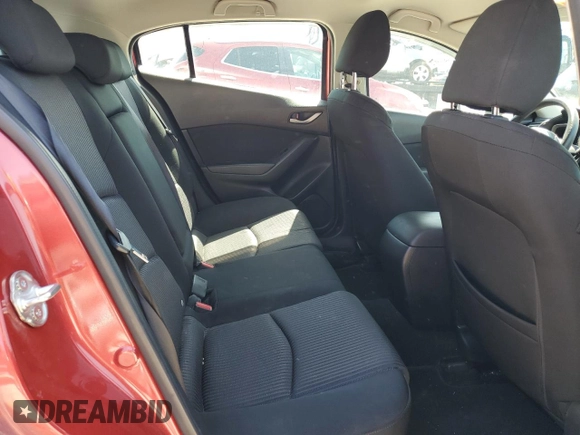 2016 Mazda 3 i Sport with VIN 3MZBM1K76GM267614, listed as a Copart auction lot 52087945 with 172,683 mi miles and Salvage Title. Bid and sale history available at DreamBid. Image 10.