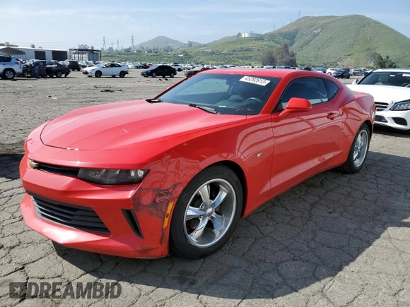 2017 Chevrolet Camaro 1LT with VIN 1G1FB1RX8H0198213, listed as a Copart auction lot 45292613 with 85,713 mi miles. Bid and sale history available at carsss.com. Image 1.