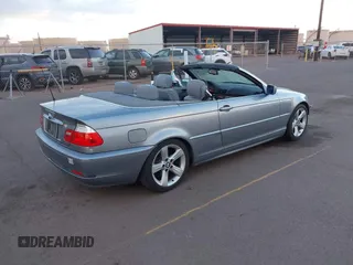 2005 BMW 3 Series 325Ci with VIN WBABW33475PL38577, listed as a IAAI auction lot 41734505 with 69,238 mi miles and . Bid and sale history available at carsss.com. Image 4.