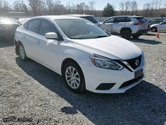 2018 Nissan Sentra SV with VIN 3N1AB7AP3JL634784, listed as a Copart auction lot 49206035 with 76,823 mi miles and Salvage Title. Bid and sale history available at carsss.com. Image 11.