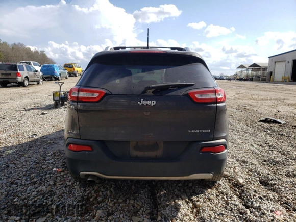 2017 Jeep Cherokee Limited with VIN 1C4PJLDB6HW572014, listed as a Copart auction lot 48350605 with 156,963 mi miles and Salvage Title. Bid and sale history available at carsss.com. Image 6.