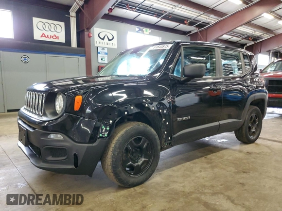 2017 Jeep Renegade Sport с VIN ZACCJBAB8HPG50321, выставлен на аукционе Copart как лот 61644875 с пробегом 148 637 миль миль и Чистый • Clean title. История ставок и продаж доступна на DreamBid. Изображение 1.