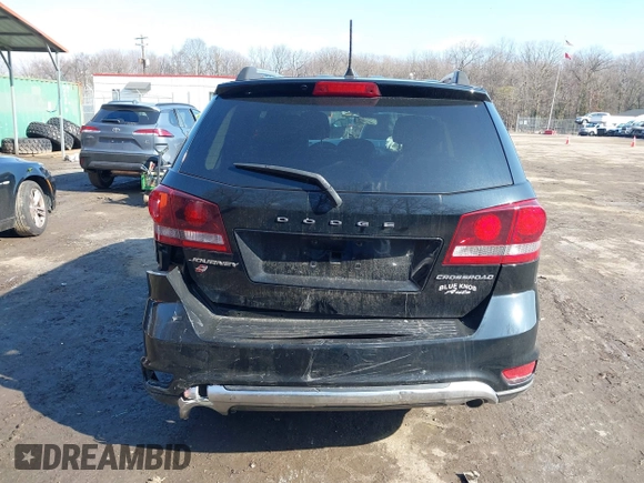 2018 Dodge Journey Crossroad with VIN 3C4PDDGG6JT491577, listed as a IAAI auction lot 41480039 with 56,054 mi miles and . Bid and sale history available at DreamBid. Image 16.