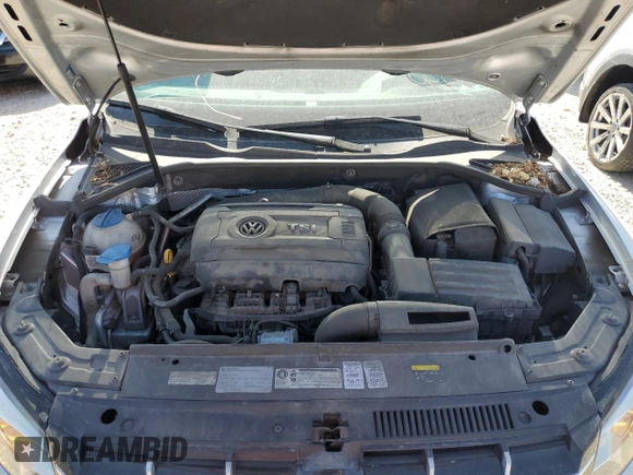 2015 Volkswagen Passat Wolfsburg Edition with VIN 1VWAS7A36FC110135, listed as a Copart auction lot 61097945 with 111,284 mi miles and Salvage title. Bid and sale history available at DreamBid. Image 11.