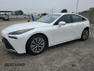 2022 Toyota Mirai XLE с VIN JTDAAAAA8NA006449, выставлен на аукционе Copart как лот 50347225 с пробегом 27 699 миль миль и Списание • Salvage title. История ставок и продаж доступна на DreamBid. Изображение 1.
