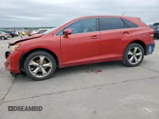 2013 Toyota Venza LE with VIN 4T3ZK3BB7DU055659, listed as a Copart auction lot 51623715 with 0 mi miles and Salvage Title. Bid and sale history available at carsss.com. Image 1.