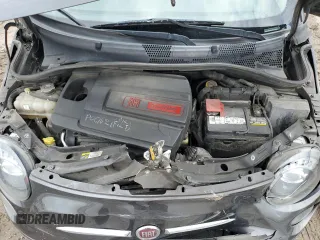 2016 FIAT 500 Pop z VIN 3C3CFFAR3GT248529, wystawiony jako Copart lot #50820465 z przebiegiem 135 870 mil mil oraz Szkoda całkowita • Salvage title. Historia ofert i sprzedaży dostępna na DreamBid. Obrazek 12.