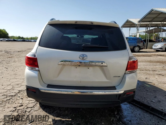 2012 Toyota Highlander Limited with VIN 5TDDK3EH9CS173254, listed as a Copart auction lot 52321825 with 168,789 mi miles and Salvage Title. Bid and sale history available at carsss.com. Image 6.