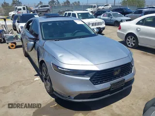 2024 Honda Accord EX with VIN 1HGCY1F38RA055253, listed as a IAAI auction lot 42510898 with 20,801 mi miles and . Bid and sale history available at DreamBid. Image 1.
