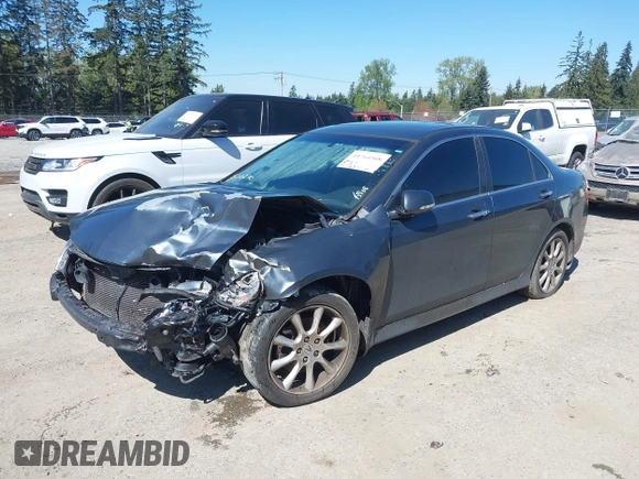 2008 Acura TSX Nav with VIN JH4CL96958C016508, listed as a IAAI auction lot 41764308 with 187,923 mi miles and . Bid and sale history available at DreamBid. Image 2.