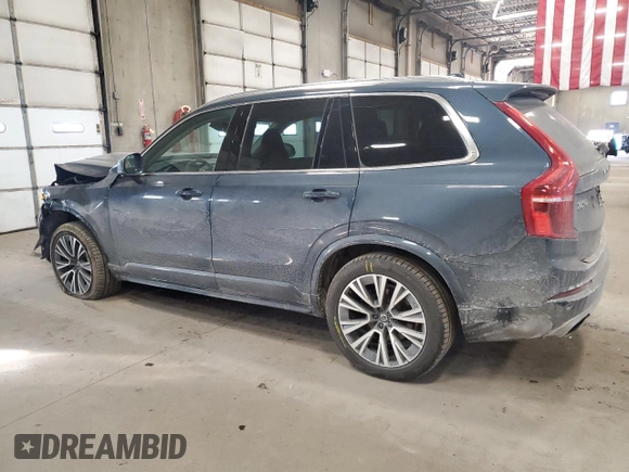 2020 Volvo XC90 Momentum with VIN YV4102PK0L1535767, listed as a Copart auction lot 41462935 with 77,608 mi miles and Salvage Title. Bid and sale history available at carsss.com. Image 2.